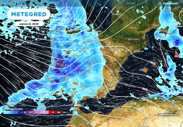 "En los pr&oacute;ximos d&iacute;as las borrascas del &Aacute;rtico estar&aacute;n sobre Europa": consulta los peores d&iacute;as en Espa&ntilde;a