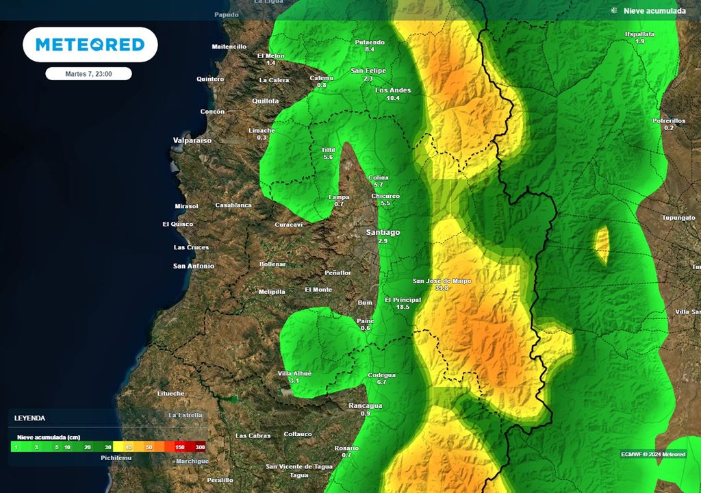 pronóstico de nieve acumulada pronóstico de nieve acumulada