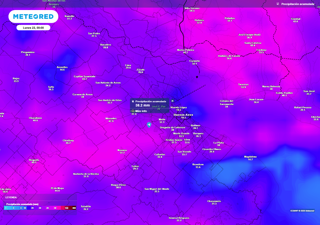 Tiempo pronóstico clima Buenos Aires AMBA SMN Meteored