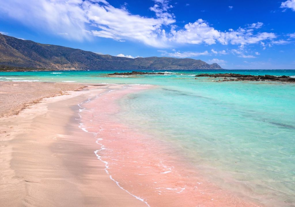 Playa de Elafonisi, en Creta (Grecia).