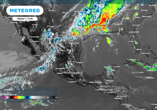 En todas estos estados llover&aacute; y nevar&aacute; este 8 de marzo: Meteored pronostica precipitaciones de hasta 50 mm