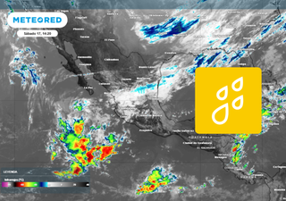 En todos estos estados llover&aacute; este domingo: Meteored pronostica precipitaciones intensas