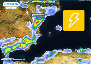En unas horas aparecerán tormentas con granizo en Andalucía y en estas 4 comunidades mediterráneas