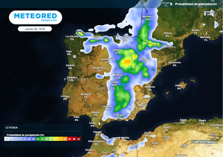 En unas horas crecerá un gran frente de tormentas con lluvias torrenciales y granizo, advierte José Miguel Viñas