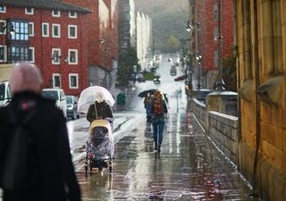 En unas horas el País Vasco y Navarra concentrarán las lluvias intensas: más de 50 l/m2 en estas zonas