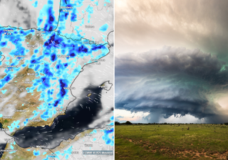 En unas horas las tormentas más adversas visitarán la Comunidad Valenciana y Aragón: posibles supercélulas y turbonadas
