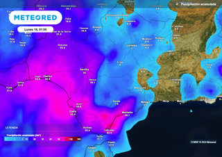 En unas horas Sevilla, Cádiz y Huelva concentrarán las tormentas más fuertes de España