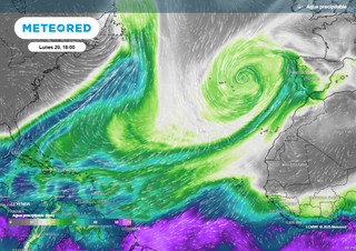 En unas horas un río atmosférico procedente del Caribe agravará los efectos de la borrasca Garoé, advierte Samuel Biener