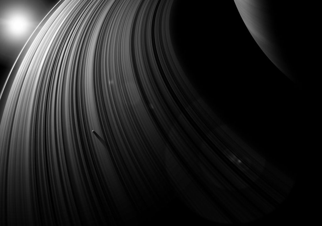 Saturno y sus lunas Saturno y sus lunas