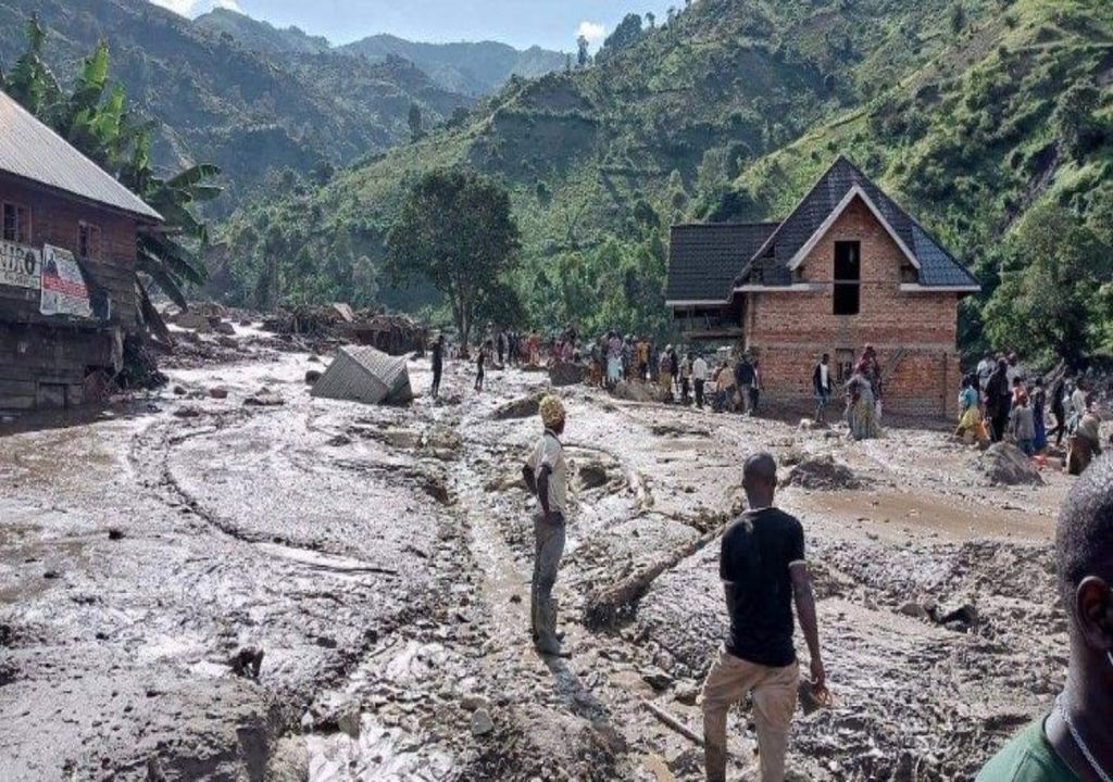 Deslizamiento de tierra Congo