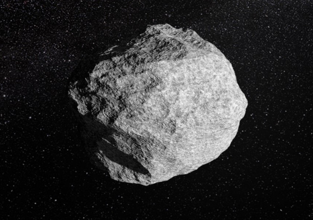 L'asteroide 2024 YR4 è più grande di 50 metri ed è considerato un "distruttore di città". Credito: ESA