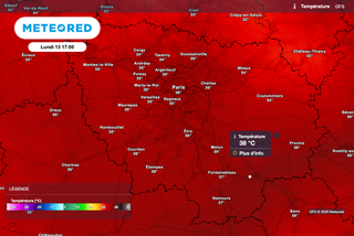 Encore plus de 35&deg;C &agrave; Paris : la r&eacute;gion parisienne en vigilance rouge canicule, la fin de l'&eacute;pisode esp&eacute;r&eacute;e &agrave; cette date
