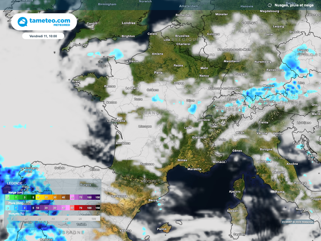 De belles éclaircies sont à prévoir vendredi.