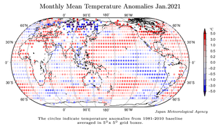 Enero de 2021: el octavo enero más cálido desde 1891