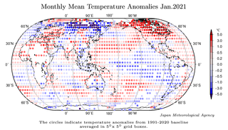 Enero de 2022: el sexto más cálido según JMA