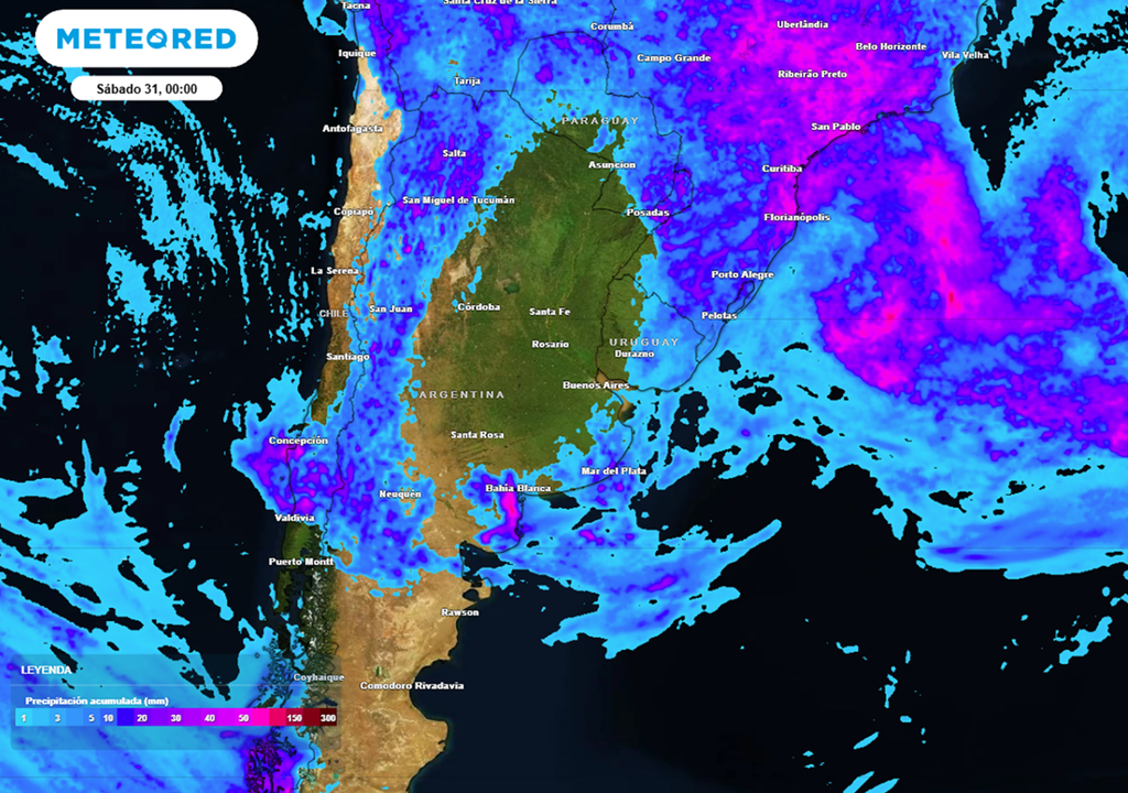 Enero termina con un gran contraste: alerta roja por calor extremo en la Patagonia y tormentas fuertes en el NOA y Cuyo Enero termina con un gran contraste: alerta roja por calor extremo en la Patagonia y tormentas fuertes y lluvias en el NOA y Cuyo, pero que esquivan a parte de la zona productiva del país.