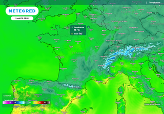 Enfin un net redoux de pr&eacute;vu en France ? Voici les pr&eacute;visions m&eacute;t&eacute;o des temp&eacute;ratures de la semaine