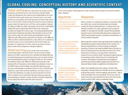 Enfriamiento Global: Ciencia Y Mito. Parte I Enfriamiento Global: Ciencia Y Mito. Parte I
