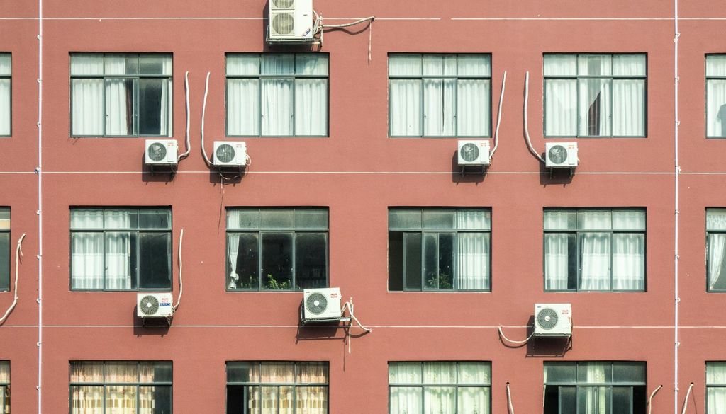 Edificios con aire acondicionado La refrigeración representa cerca del 20% del consumo mundial de electricidad