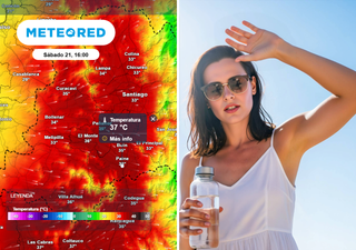 Engañosa tregua en la RM: tras el breve respiro, el calor extremo volverá a golpear con fuerza en Santiago este día