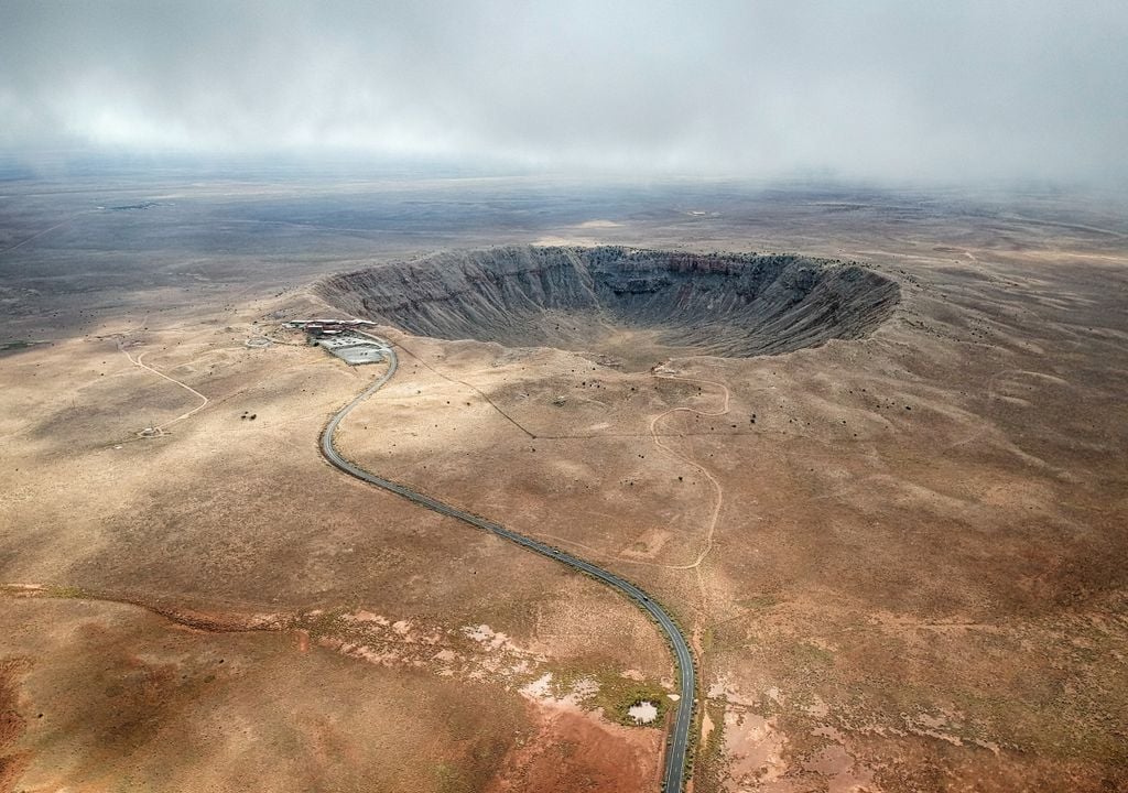 cráter de impacto