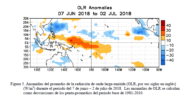 Enso-Neutral En El Verano 2018 Del Hemisferio Norte, Con Probabilidad De Aumento De El Niño En El Otoño E Invierno 2018-19 Enso-Neutral En El Verano 2018 Del Hemisferio Norte, Con Probabilidad De Aumento De El Niño En El Otoño E Invierno 2018-19