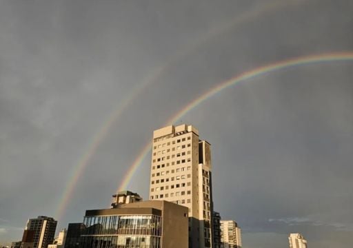 Como ocorre a forma&ccedil;&atilde;o do raro arco-&iacute;ris duplo visto no c&eacute;u de S&atilde;o Paulo