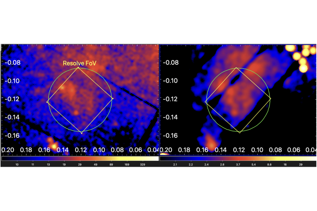 Em novas observações, astrônomos encontram evidências que o Sgr A* teve uma atividade energético em um passado não tão distante quanto se imaginava. Crédito: DiKerby et al. 2026