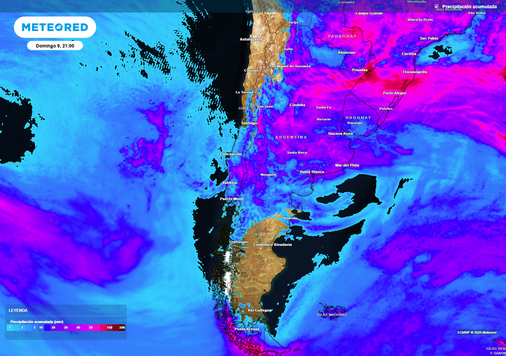 precipitación acumulada