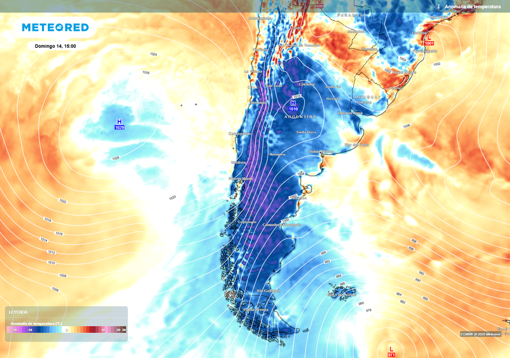 anomalía de temperaturas previstas anomalía de temperaturas previstas