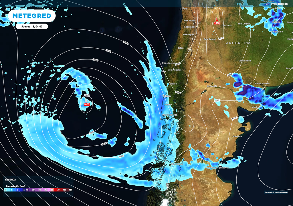 Precipitaciones previstas