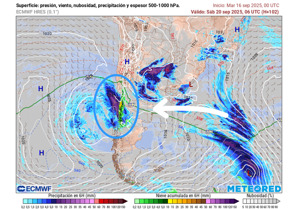 precipitaciones previstas