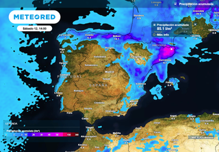 Entre el 11 y 13 de julio una DANA podría llegar a España y dejar tormentas con lluvias fuertes, granizo y vendavales