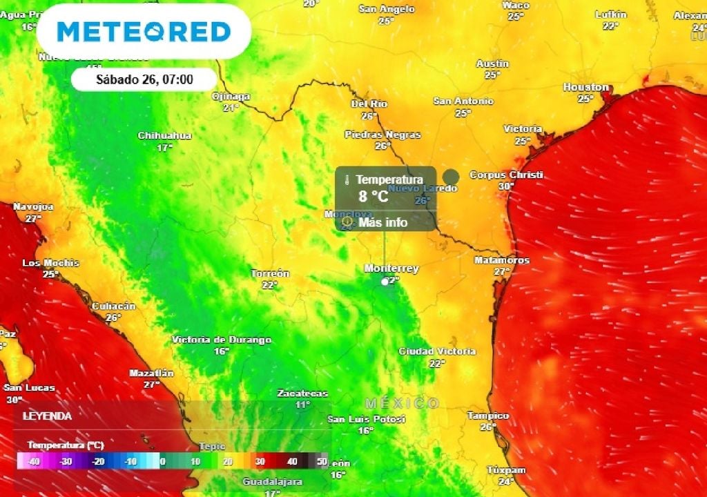 Para esa región del país, se preven el valor mínimo de temperara en zonas montañosas. Para esa región del país, se preven el valor mínimo de temperara en zonas montañosas.