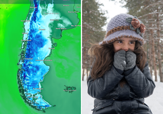 Entre el 29 de junio y el 2 de julio hará frío extremo en Chile: hasta -13 °C según el modelo europeo