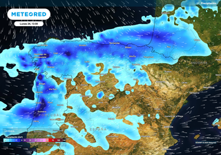 Entre el domingo y el lunes las lluvias atlánticas llegarán a España en estampida
