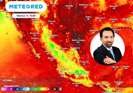 Entre el jueves 10 al domingo 13 de septiembre, las temperaturas de 40 a 45 &deg;C se mantienen en estas entidades de M&eacute;xico