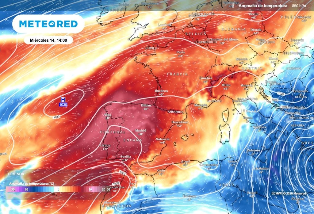 Una masa de aire extremadamente suave para la época se extenderá sobre España a partir del domingo.