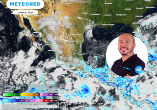Entre el martes y viernes, México tendrá lluvias intensas por combinación de fenómenos frontales y tropicales