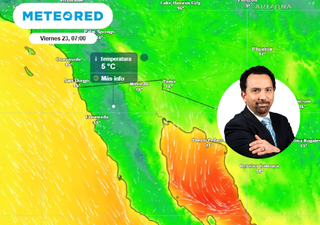 Entre el 21 y 24 de octubre en M&eacute;xico: nuevo frente fr&iacute;o con su masa de aire dar&aacute;n paso tiempo inestable al Noroeste