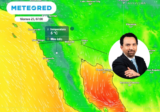 Entre el 21 y 24 de octubre en M&eacute;xico: nuevo frente fr&iacute;o con su masa de aire paso tiempo inestable al Noroeste