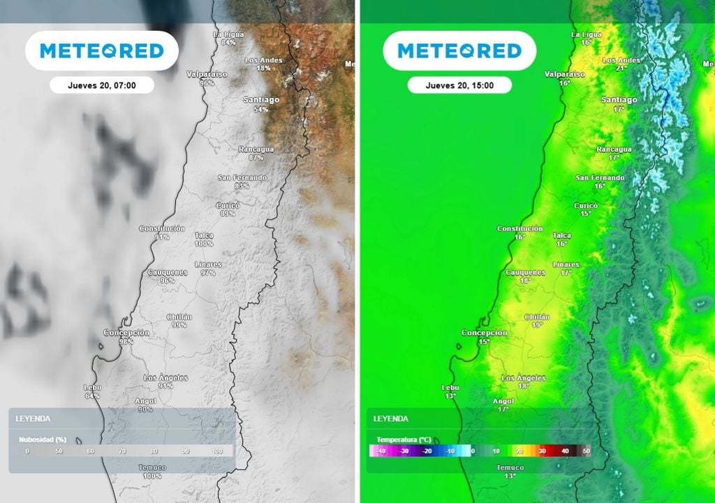 Mañanas caracterizadas por nubosidad y niebla matinal. Con el transcurso del día la nubosidad se disipará y las temperaturas irán en ascenso.