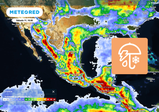 Lluvias intensas este fin de semana en M&eacute;xico: ondas tropicales afectar&aacute;n estas zonas del 11 al 12 de julio