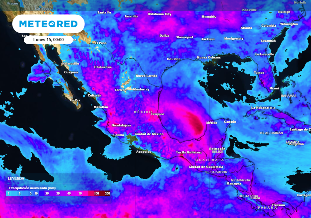 LLuvia El territorio mexicano enfrentará un fin de semana de contrastes meteorológicos extremos.