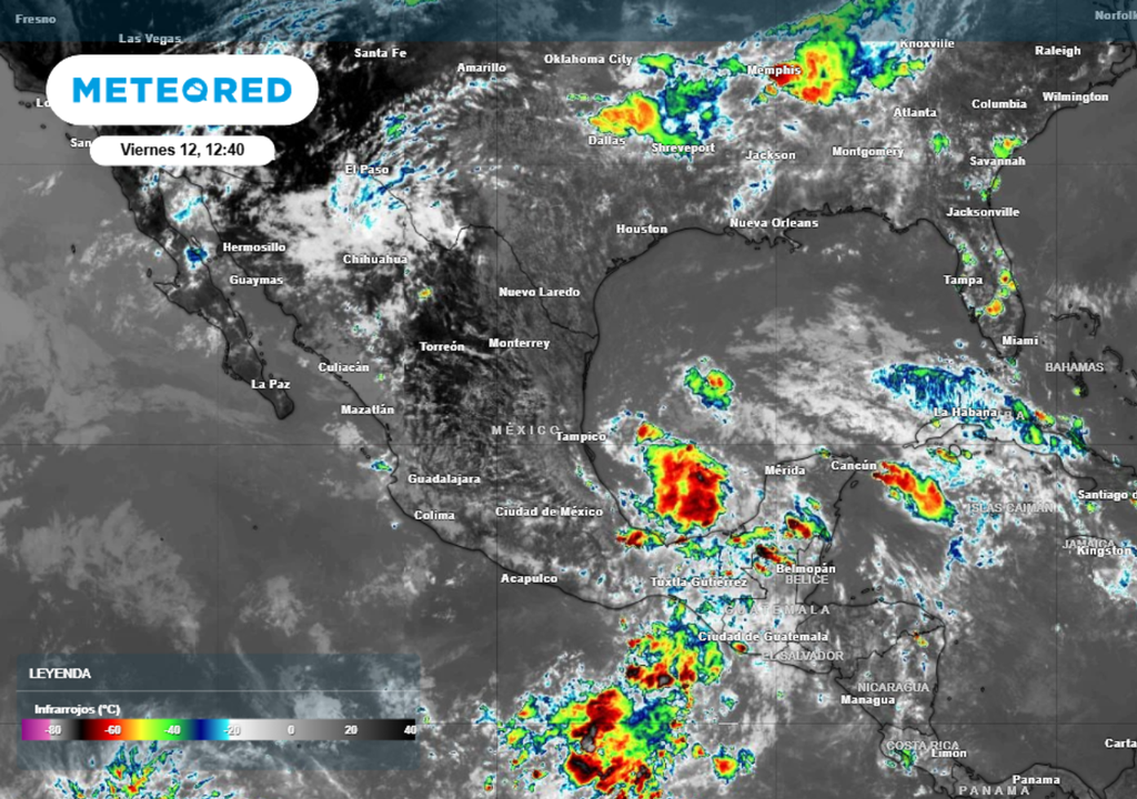 Tormenta Baja presión en el Golfo de México tiene 20% de probabilidad de desarrollo ciclónico.