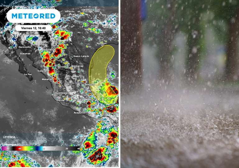 Entre el s&aacute;bado 13 y domingo 14 de junio: tormentas intensas de hasta 100 mm en varios estados de M&eacute;xico