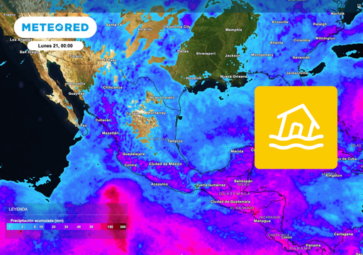 Entre el s&aacute;bado 19 y domingo 20 de septiembre: posibles inundaciones por tormentas de muy fuertes a intensas en M&eacute;xico