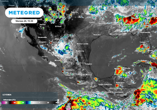 Entre el s&aacute;bado 25 y domingo 26 de julio: Onda tropical 21 dejar&aacute; tormentas el&eacute;ctricas en M&eacute;xico