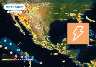 Entre el s&aacute;bado 25 y domingo 26 de julio: la onda tropical 21 dejar&aacute; tormentas el&eacute;ctricas en algunos estados de M&eacute;xico