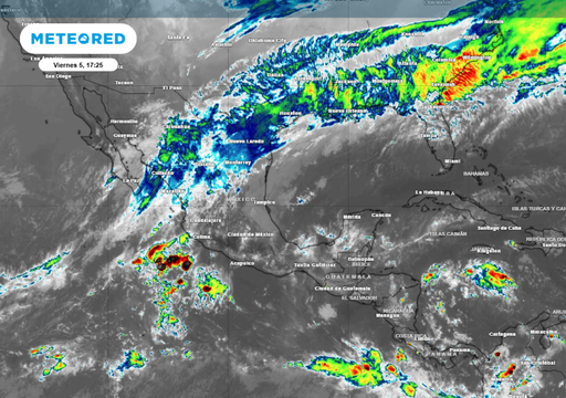 Entre el sábado y el domingo México tendrá lluvias y caída de nieve y aguanieve